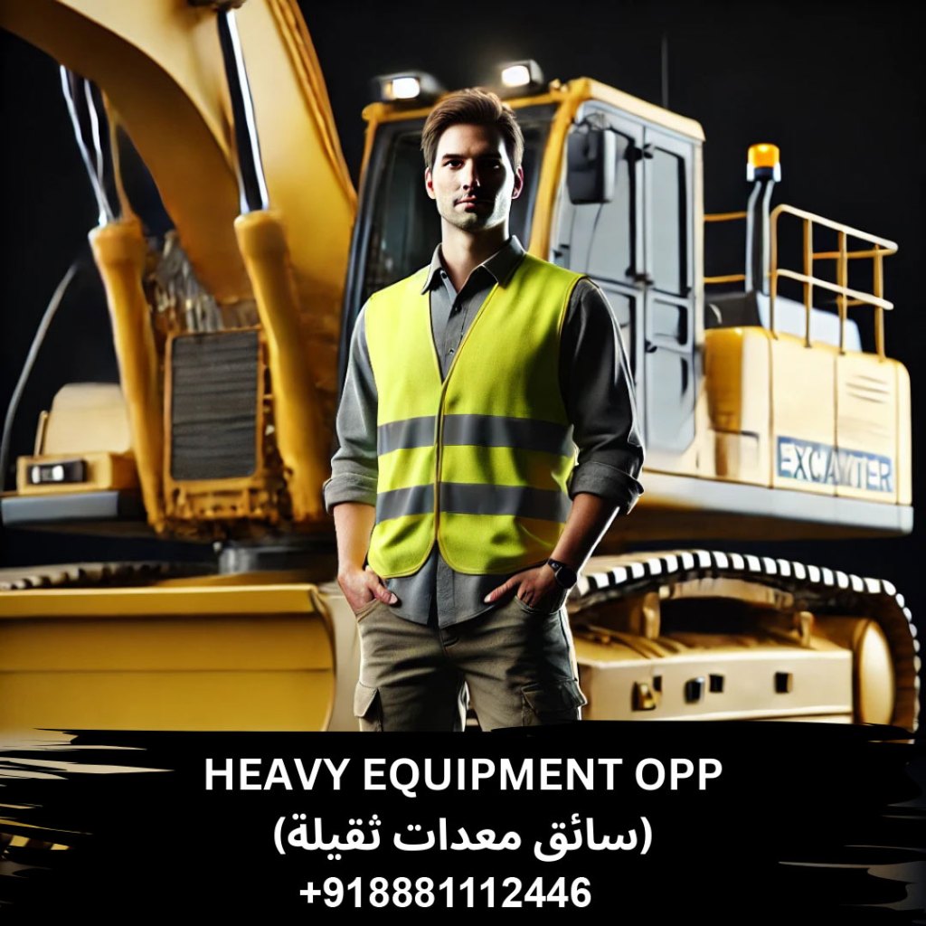 Indian Heavy Equipment Driver for Recruitment — سائق معدات ثقيلة جاهز للعمل
